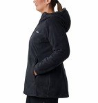 Columbia Women's Benton Springs II Long Hoodie, Black, 3X Big