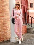 Totatuit Velour Tracksuit Sets For Women 2 Piece Velvet Sweatsuits Sets No Hood Zipper Jacket Long Pant Loungewear Joggers Workout Outfits Pink Medium