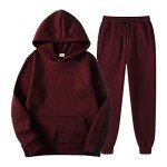 Lightning Deals Of Today Womens Sweatsuit Set Winter Fashion 2024 Hoodies And Sweatpant Tracksuit Set Casual Solid Fall Clothes 2 Piece Outfits Pyjama D'Été Pour Femme