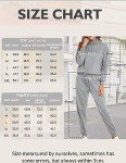 ELESOL Women's 2025 Fall Two Piece Outfit Tracksuit Quarter 1/4 Zip Sweatsuits Track Suits Set Casual Jogger Set