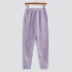 Women's 2 Piece Sweatsuit Long Sleeve Hoodie and Jogger Jogger Sweatpants Lounge Sets Fall Winter Casual Loose Tracksuits, E# Purple, Medium