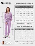 PINSPARK Womens 2 Piece Tracksuit 2024 Fall Travel Outfits Long Sleeve Lounge Matching Set Half Zip Sweatshirt Jogger Sweatpants,Coffee Small