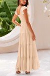 PrettyGarden Women's Summer V Neck Maxi Dress