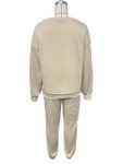 SHEKINI Womens 2 Piece Outfits Lounge Sweatsuits Pullover Sweatshirt Long Sleeve Tops Joggers Sweatpants Casual Tracksuit