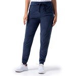 Wright's womens Velour Tracksuit 2 Piece Zip Up Hoodie and Jogger, Deep Blue, 1X