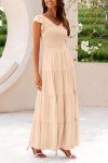 PrettyGarden Women's Summer V Neck Maxi Dress