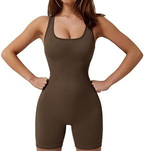 JIEEN Workout Sets for Women 2 Piece Seamless Crop Top Yoga Outfits High Waist Shorts Leggings Sports Running Gym Exercise