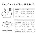 HomyComy Workout Sets for Women Sport Bra and High Waist Shorts Seamless Ribbed Yoga Outfits 2 Pieces Gym Tracksuits