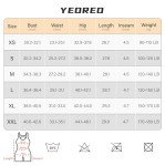 YEOREO One Piece Workout Jumpsuits for Women Backless Tummy Control Sleeveless Jumpsuits Lizvette V Back Scrunch Yoga Romper Black M