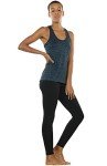 icyzone Workout Tank Tops for Women - Racerback Athletic Yoga Tops, Running Exercise Gym Shirts(Pack of 3)(XL, Royal Blue/Purple/Charcoal)