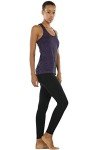 icyzone Workout Tank Tops for Women - Racerback Athletic Yoga Tops, Running Exercise Gym Shirts(Pack of 3)(XL, Royal Blue/Purple/Charcoal)