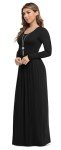 VIISHOW Women's Casual Maxi Dress with Pockets