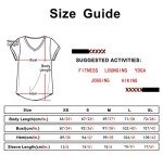 icyzone Open Back Yoga Shirts for Women - Exercise Workout Tops, Athletic Short Sleeves, Running T-Shirts Loose Fit (Charcoal/Agate Green, M)