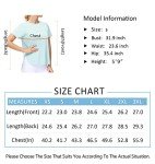 THE GYM PEOPLE Women's Workout T-Shirts Loose Fit Short Sleeve Cotton Running Basic Tee Tops with Split Hem Heather White
