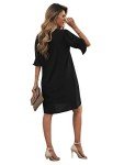 Summer V-Neck Flare Puff Sleeve Mini Dress
