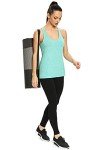 ROSYLINE Workout Tank Tops for Women Racerback Yoga Tops Quick Dry ​Activewear Tanks Bl Lightblue LightGreen Orange S