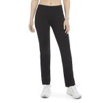 Energy Zone Women's Cotton Stretch Yoga Pant, Deep Black, Large