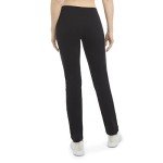 Energy Zone Women's Cotton Stretch Yoga Pant, Deep Black, Large