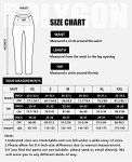 Polygon Yoga Pants for Women, High Waisted Leggings with Pockets, Tummy Control Non See Through Workout Pants(Black-M)