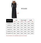 Women's Casual Long Sleeve Maxi Dress with Pockets