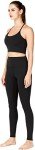 Sunzel Workout Leggings for Women, Squat Proof High Waisted Yoga Pants 4 Way Stretch, Buttery Soft Black