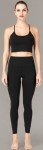 Sunzel Workout Leggings for Women, Squat Proof High Waisted Yoga Pants 4 Way Stretch, Buttery Soft Black
