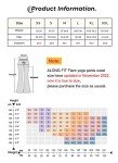 ALONG FIT Leggings for Women High Waist Flared Yoga Pants with Pockets Bootcut Wide LegTummy Control Leggings 30"