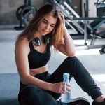 BVNSOZ Joggers for Women with Pockets Drawstring Sweat Pants for Yoga Running Workout, 3 Pack Black, Dark Grey, Navy Blue, X-Large