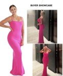 Women's Summer Bodycon Maxi Dress with Built-in Bra