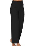 Sunzel Flare Yoga Pants Women, Wide Leg Sweatpants with Pockets, High Waist Tummy Control Comfy Lounge Pant
