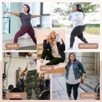 HLTPRO 3 Pack Leggings for Women(S-4XL) - High Waisted Tummy Control Plus Size Soft Pants for Workout Running Yoga