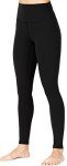 Sunzel Workout Leggings for Women, Squat Proof High Waisted Yoga Pants 4 Way Stretch, Buttery Soft Black