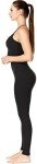 Sunzel Workout Leggings for Women, Squat Proof High Waisted Yoga Pants 4 Way Stretch, Buttery Soft Black
