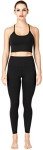 Sunzel Workout Leggings for Women, Squat Proof High Waisted Yoga Pants 4 Way Stretch, Buttery Soft Black