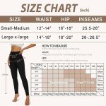 Hi Clasmix 4 Pack Leggings for Women-High Waist Tummy Control Yoga Pants Non See-Through Workout Running Tights(4 Pack Black Navy Grey Wine,S-M)