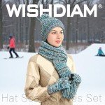 Cozy Women's Winter Hat, Scarf & Gloves Set