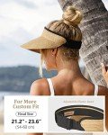 FURTALK Women's Packable Wide Brim Sun Hat