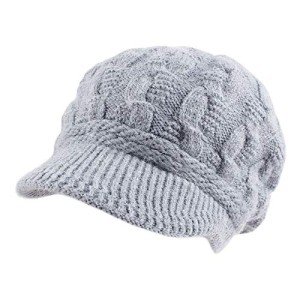 Warm Fleece Lined Twist Beret Hat for Women