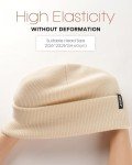 Warm Beige Knit Beanie Hat for All