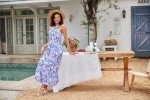 Grace Karin Floral Maxi Dress - Summer Halterneck