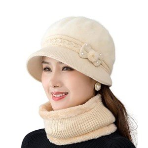 Cozy Winter Hat and Scarf Set for Women