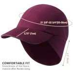 Reflective Fleece Ponytail Beanie Hat for Women