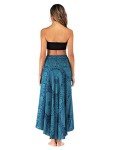 Alla Sim Women's 2-in-1 Boho Maxi Skirt Dress