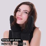 Cozy Wool Knit Winter Gloves for Women