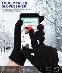 Women's Thermal Touchscreen Gloves for Winter Warmth