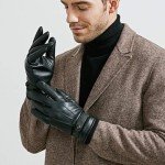 Warm Windproof Touchscreen Leather Gloves for Everyone