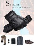 Warm Windproof Touchscreen Leather Gloves for Everyone