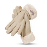 Warm Fleece Lined Touch Screen Winter Gloves