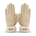 Warm Fleece Lined Touch Screen Winter Gloves