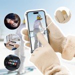 Warm Fleece Lined Touch Screen Winter Gloves